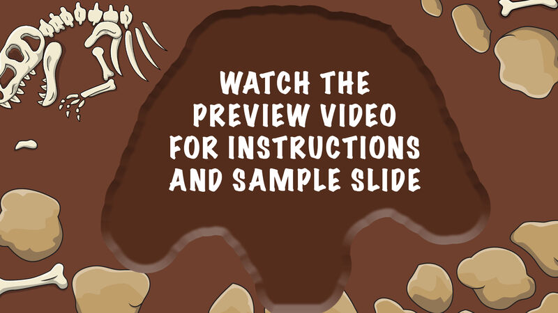 Dual Threat Domino Dominators with Dinosaurs